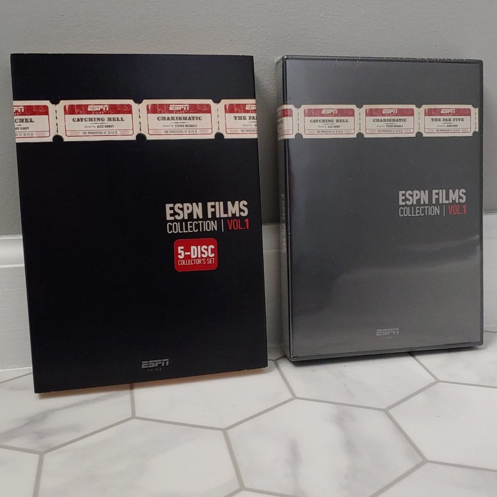 ESPN Films Collection: Volume 1 Factory Sealed 5 DVD Box Set